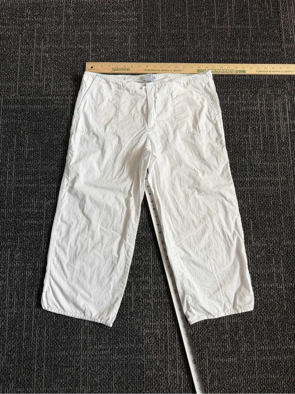 Abercrombie & Fitch Women's Wide Leg White Pants Sz 10